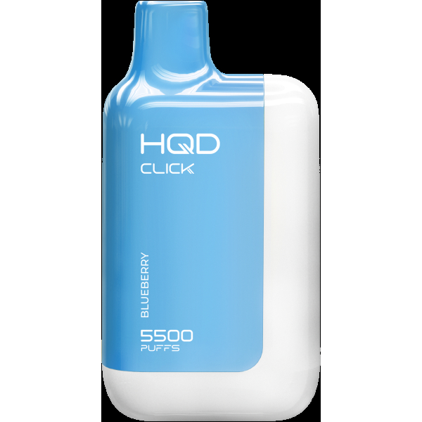 POD-система Hqd Click Устройство + Картридж Черника (5500 Затяжек) в Магадане