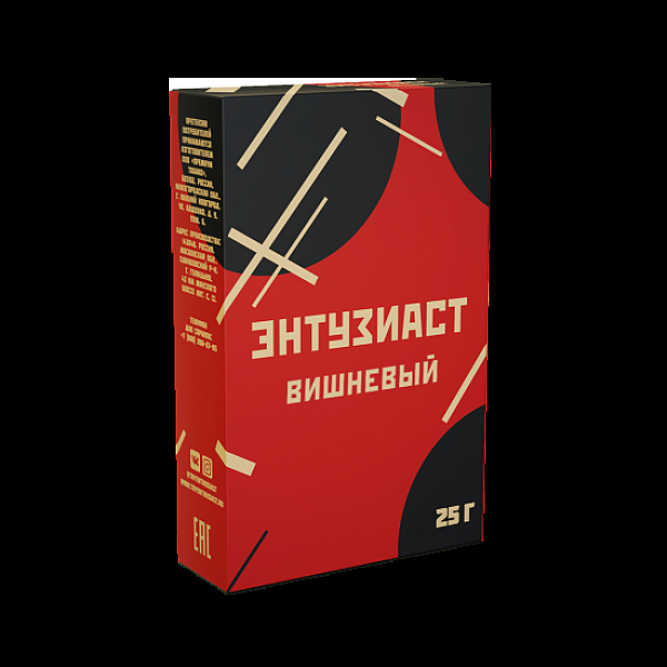 Табак Энтузиаст Вишневый  25 грамм в Магадане