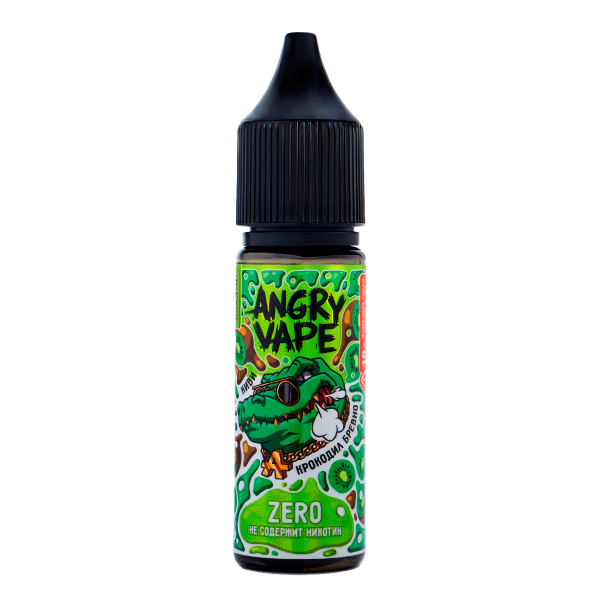 Жидкость Angry Vape Zero Крокодил Бревно 30 Мл в Магадане