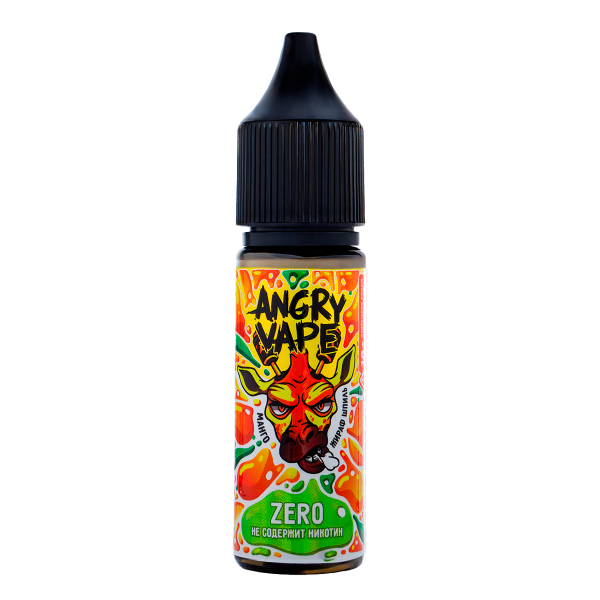 Жидкость Angry Vape Zero Жираф Шпиль 30 Мл в Магадане
