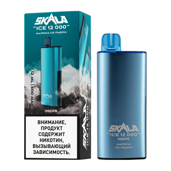 Электронка Skala Ice 12000 Малина Со Льдом в Магадане