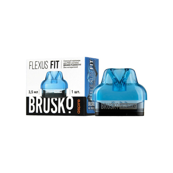 Сменный Картридж Brusko Flexus Fit (Синий) 3,5 Мл, Упак. 1 Шт в Магадане