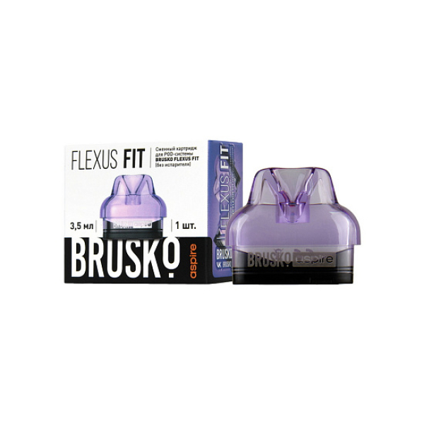 Сменный Картридж Brusko Flexus Fit (Фиолетовый) 3,5 Мл, Упак. 1Шт в Магадане