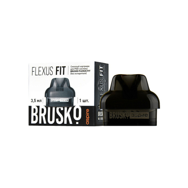 Сменный Картридж Brusko Flexus Fit (Черный) 3,5 Мл, Упак. 1 Шт в Магадане