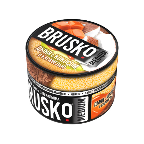 Смесь Brusko Дыня С Кокосом И Карамелью (Medium)  50 гр в Магадане