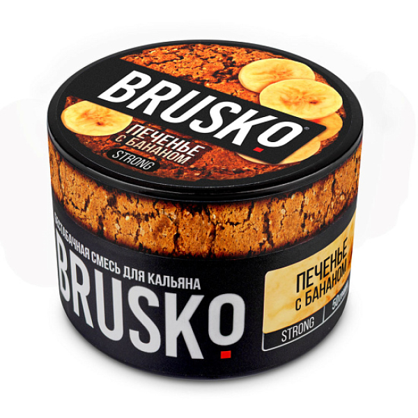 Смесь Brusko Печенье С Бананом (Strong)  50 гр в Магадане