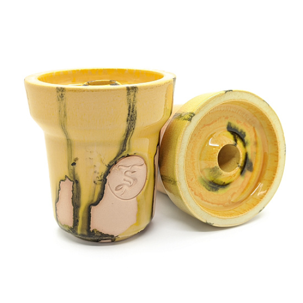 Чаша St Bowls Phunnel Glaze Желтая С Полосками в Магадане