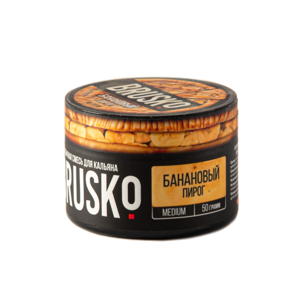 Смесь Brusko Strong Банановый Пирог  50 гр в Магадане