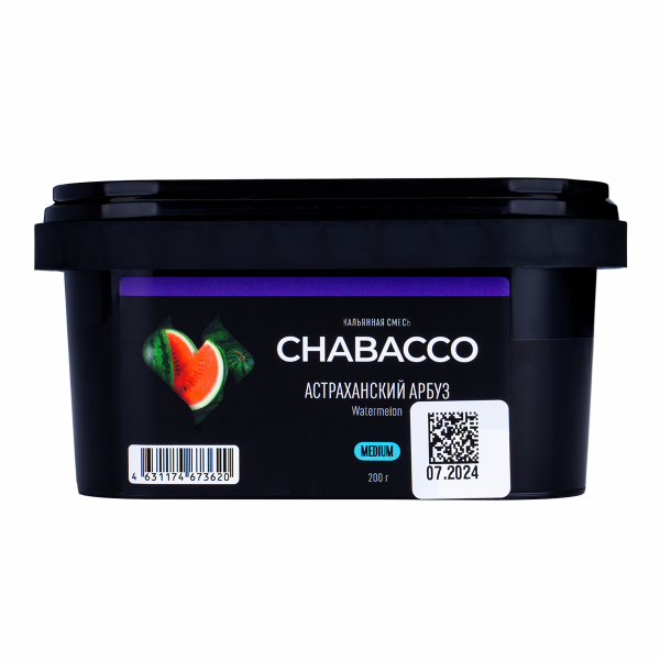 Смесь Chabacco Medium Watermelon Astrakhan  200 гр в Магадане