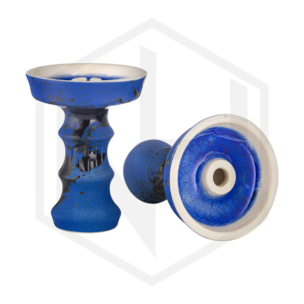 Чаша Nejn Lotus Matt Blue Голубая для кальяна в Магадане