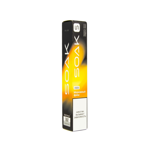ЭСДН SOAK S Carrot Juice 3500 тяг в Магадане