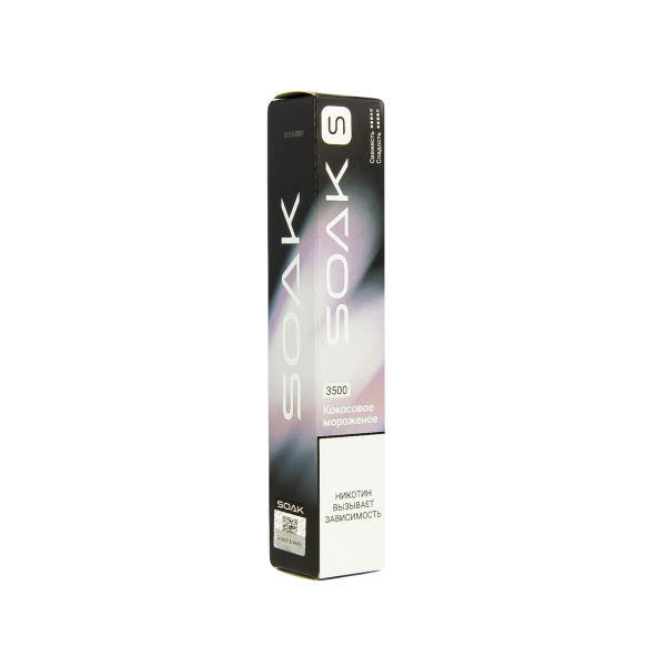 ЭСДН SOAK S Ice Cream Coconut 3500 тяг в Магадане