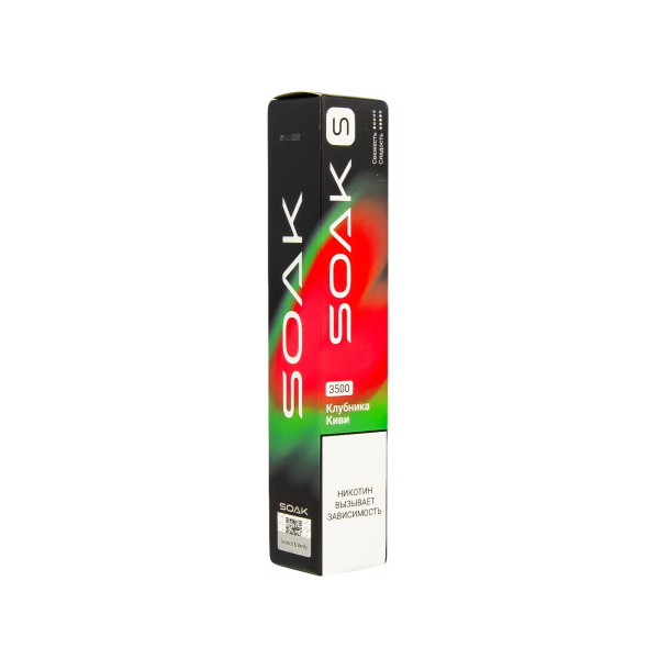 ЭСДН SOAK S Strawberry Kiwi 3500 тяг в Магадане
