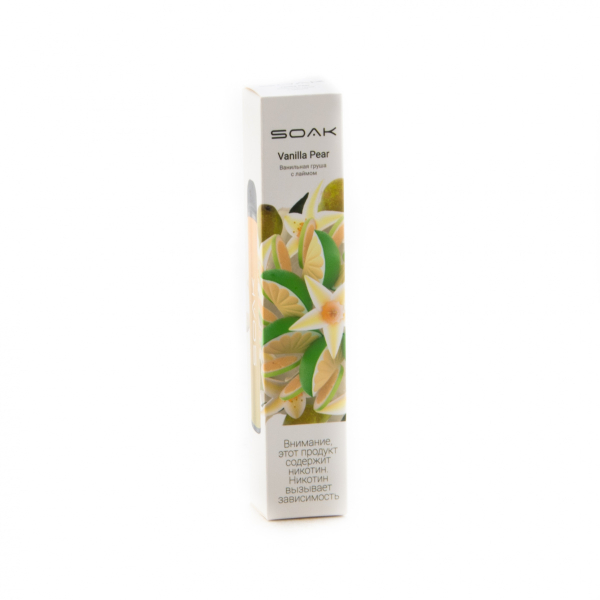 ЭСДН SOAK X Vanilla Pear 2200 тяг в Магадане