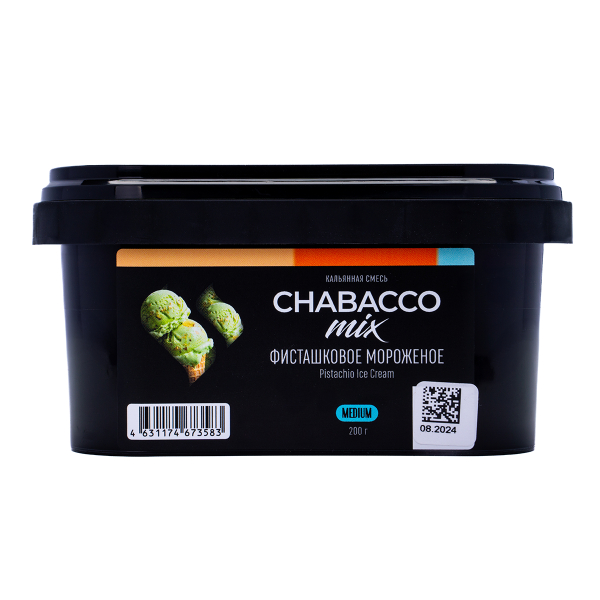 Chabacco Mix Medium Pistachio Ice Cream 200 грамм в Магадане
