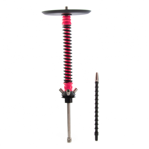 Кальян Mamay Customs Coilovers Розовый  Чёрный  Дино в Магадане