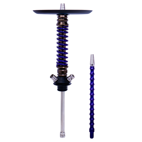Кальян Mamay Customs Coilovers Mini Бронза Фиолетовый Лак в Магадане