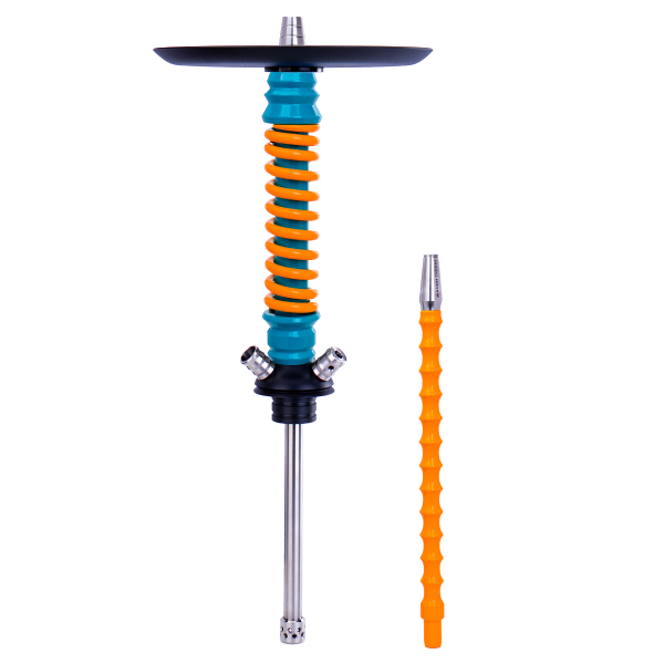Кальян Mamay Customs Coilovers Mini Морская Волна Оранжевый в Магадане