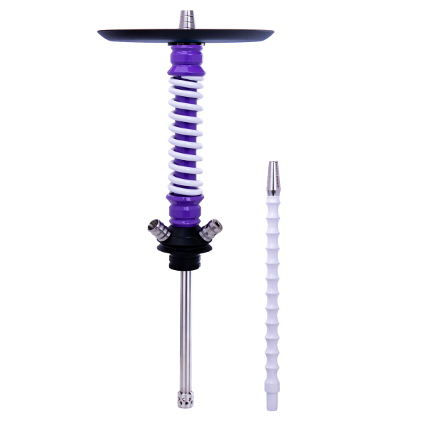 Кальян Mamay Customs Coilovers Mini Сиренево Белый в Магадане