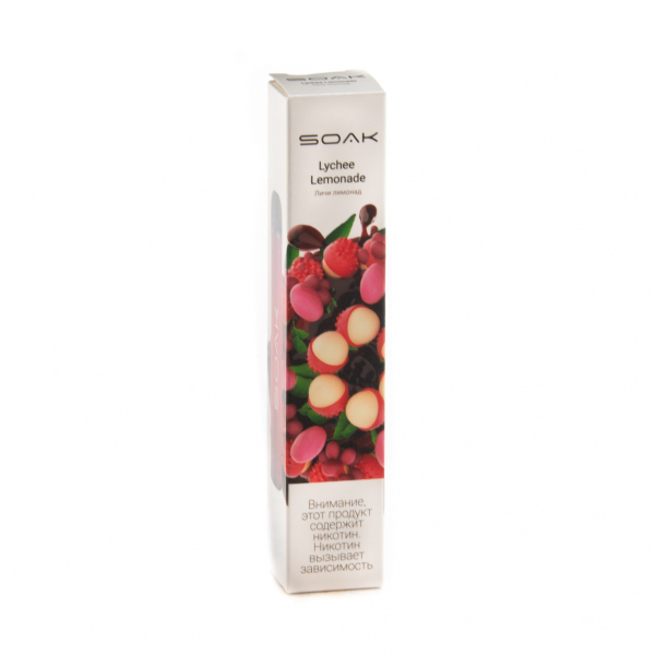 Электронная сигарета Soak X Lychee Lemonade 2200 в Магадане