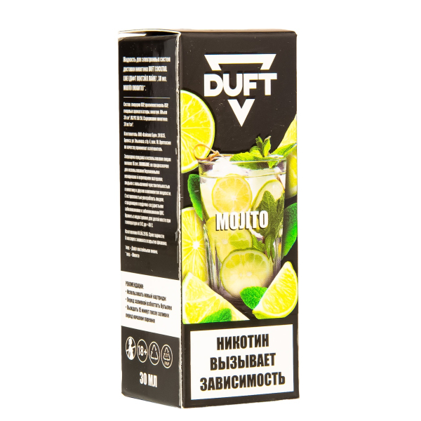 Жидкость Duft Cocktails Line Salt Mojito 30 Мл в Магадане