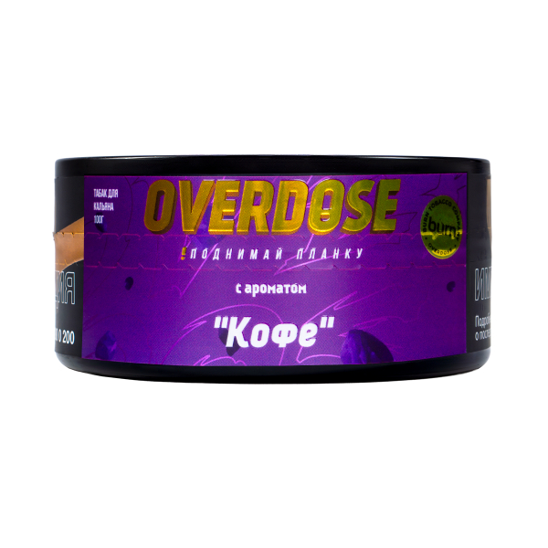 Табак Overdose Coffee 100 грамм в Магадане