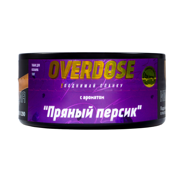 Табак Overdose Kashmir Peach 100 грамм в Магадане
