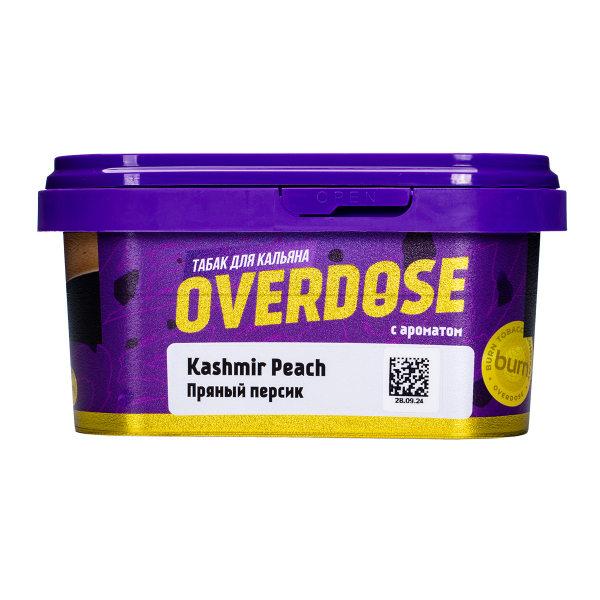 Табак Overdose Kashmir Peach 200 грамм в Магадане