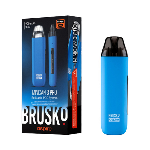POD-система Brusko Minican 3 Pro синий в Магадане