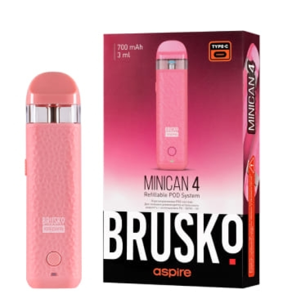 POD-система Brusko Minican 4 Розовый в Магадане