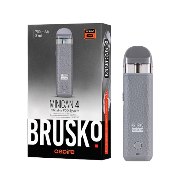 POD-система Brusko Minican 4 Серый в Магадане