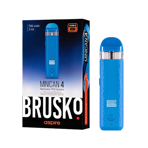 POD-система Brusko Minican 4 Синий в Магадане