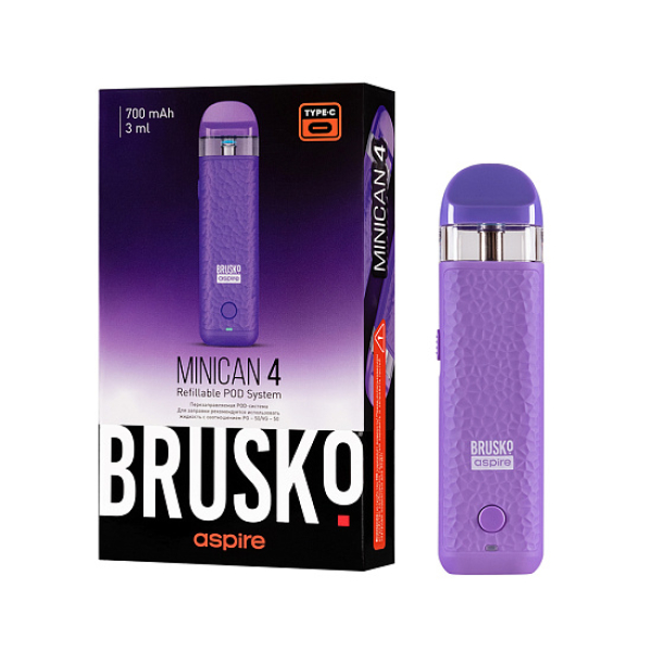 POD-система Brusko Minican 4 Фиолетовый в Магадане