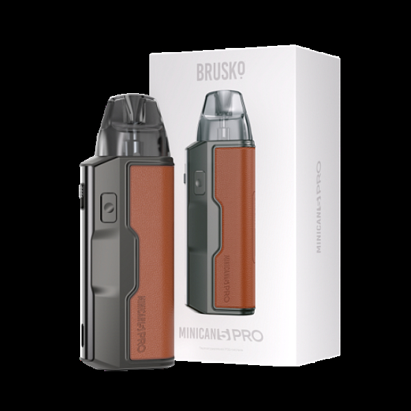 POD-система Brusko Minican 5 Pro Brown Graphite Красный,коричневый в Магадане