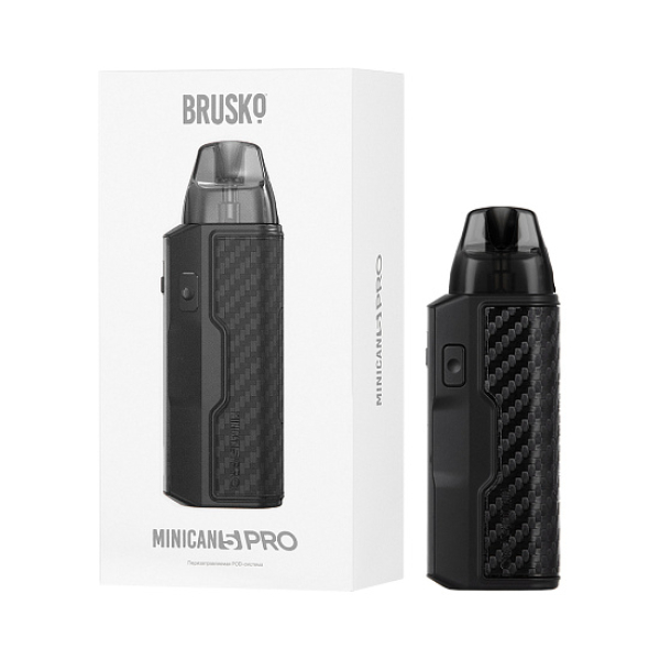 POD-система Brusko Minican 5 Pro Black Carbon Красный, черный в Магадане