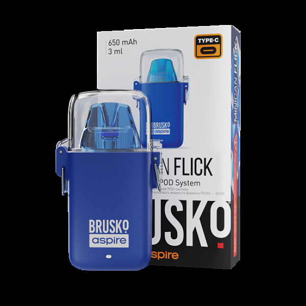 POD-система Brusko Minican Flick Синий в Магадане