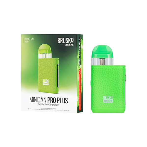 POD-система Brusko Minican Pro Plus Зеленый в Магадане