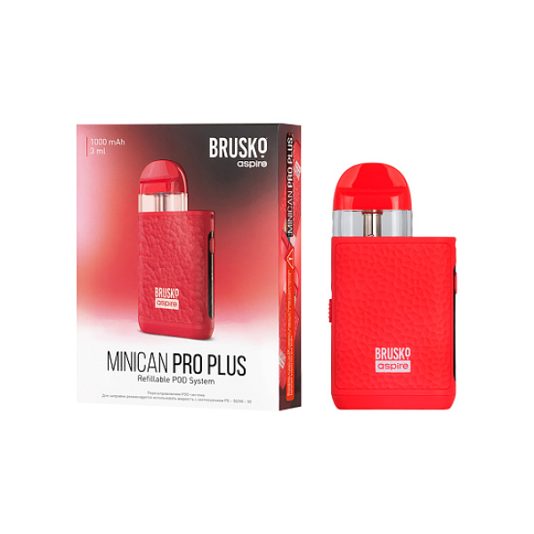 POD-система Brusko Minican Pro Plus Красный в Магадане