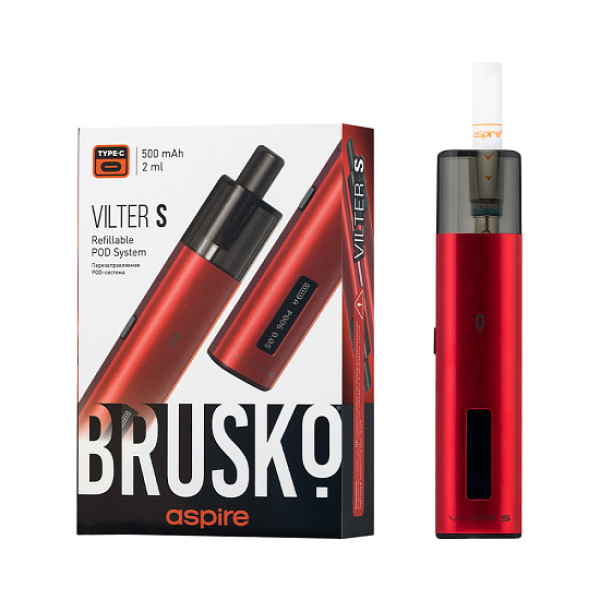 POD-система Brusko Vilter S Красный в Магадане