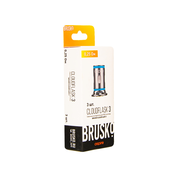 Испаритель Brusko Cloudflask 3 0.25 Ом 3 шт в Магадане