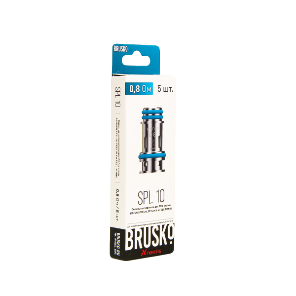 Испаритель Brusko Feelin Spl10 0.8 Ом 5 шт в Магадане