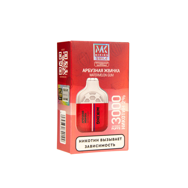 Электронка Miking Watermelon Gum 3000 Затяжек в Магадане