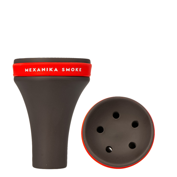 Чаша Mexanika Smoke Fancy Чёрная   С Красным в Магадане