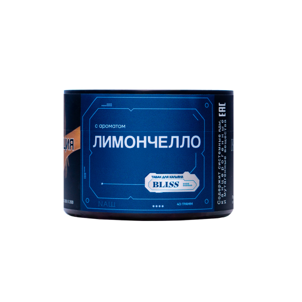 Табак Bliss Лимончелло 40 грамм в Магадане