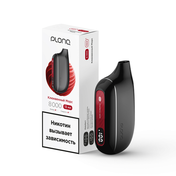 Электронка Plonq Max S 8000 Клюквенный Морс в Магадане