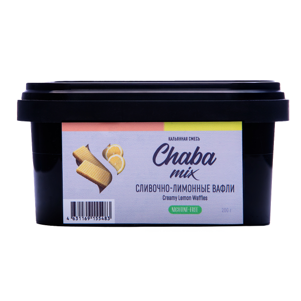 Бестабачная смесь Chaba Сливочно Лимонные Вафли 200 грамм в Магадане
