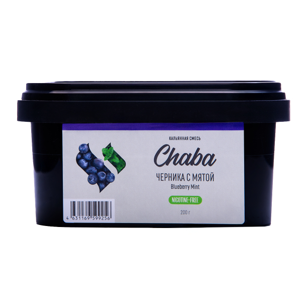 Бестабачная смесь Chaba Черника С Мятой 200 грамм в Магадане