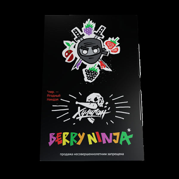 Табак Хулиган Berry Ninja Лесные Ягоды 25 грамм в Магадане