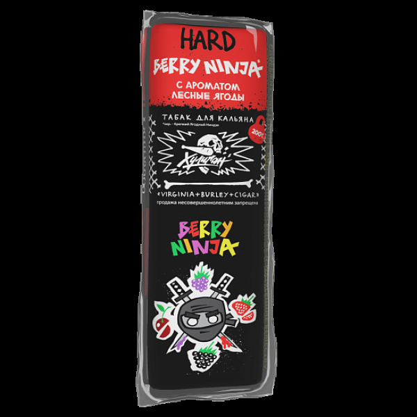 Табак Хулиган Hard Berry Ninja Лесные Ягоды 200 грамм в Магадане