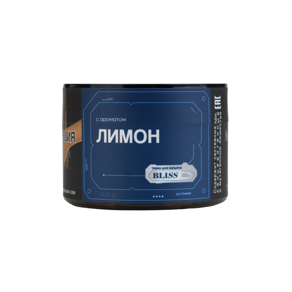 Табак Bliss Лимон 40 грамм в Магадане